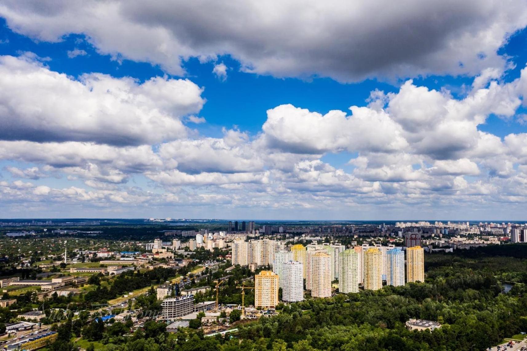 Apartment Voskresenska 18 , Парковые Озера Kyjev Exteriér fotografie